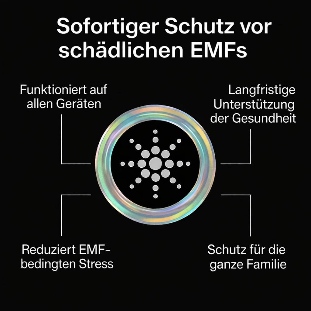 Quantum Shield – Minimalistisches Geräte-Sticker